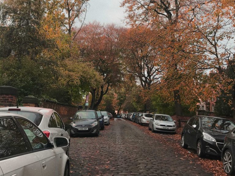 Road with cars