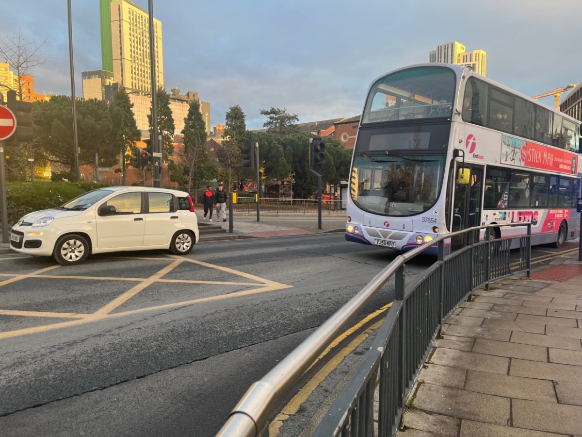 Bus in Leeds