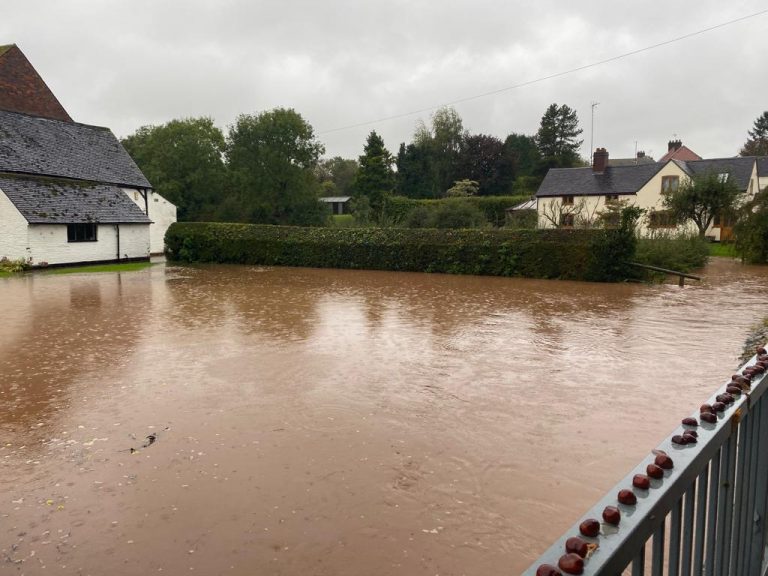 Flooding in Castle Donnington