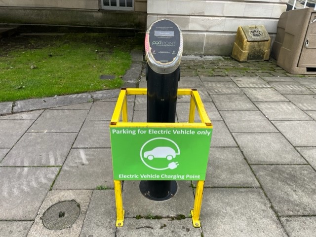 Car charging portal