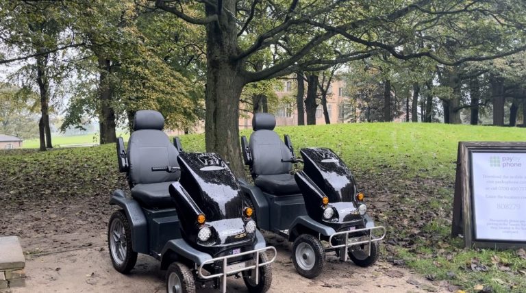 The two new Mobility scooters