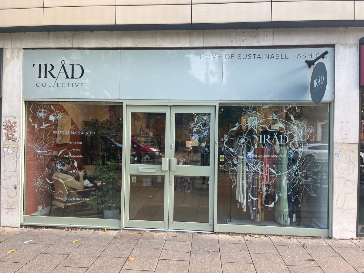 The front of the store, Trad Collective