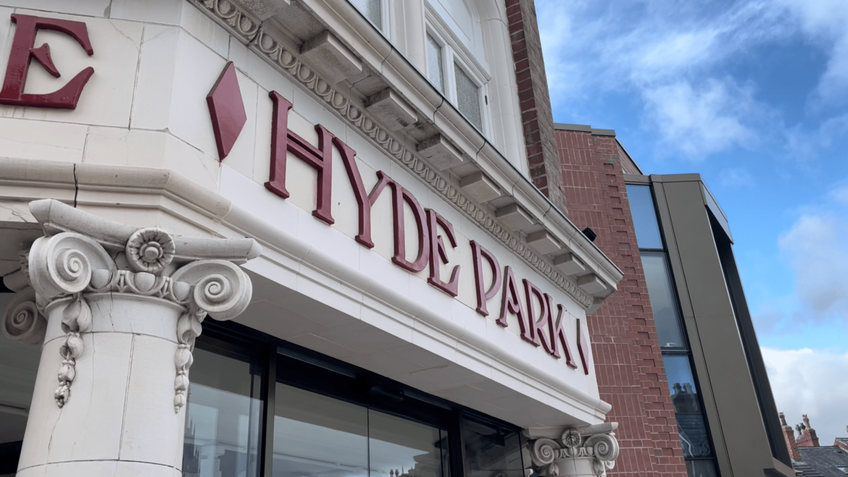 Frontage of Hyde Park Picture House