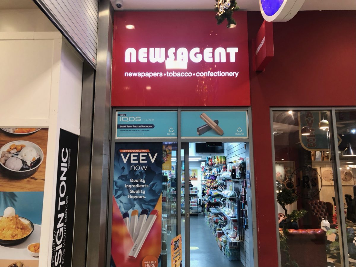 Newsagent in Merrion Centre
