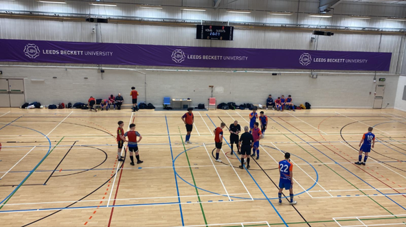 Futsal match- Beckett vs Man Met