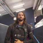 Vassili Psaltopoulos with his tennis racket