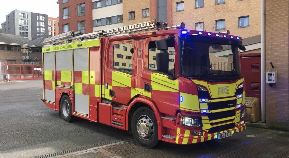 West Yorkshire Fire Service new Engine
