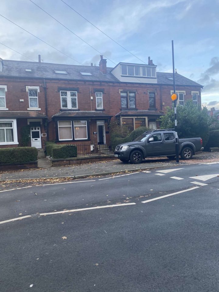 161 Kirkstall Lane, a student house in Leeds.