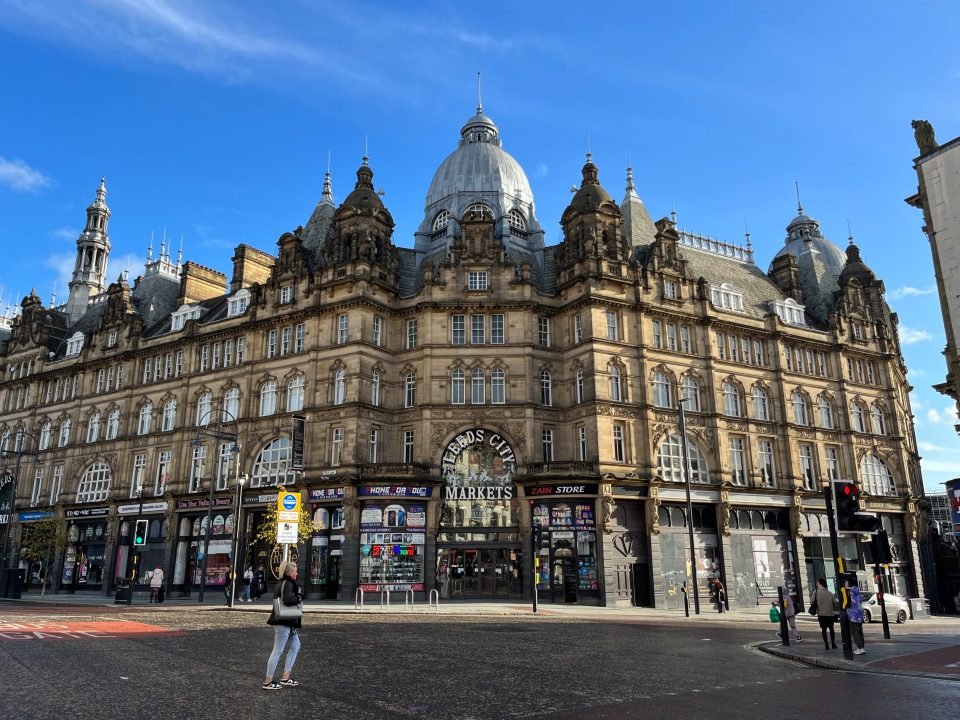 Entrance of Kirkgate Market