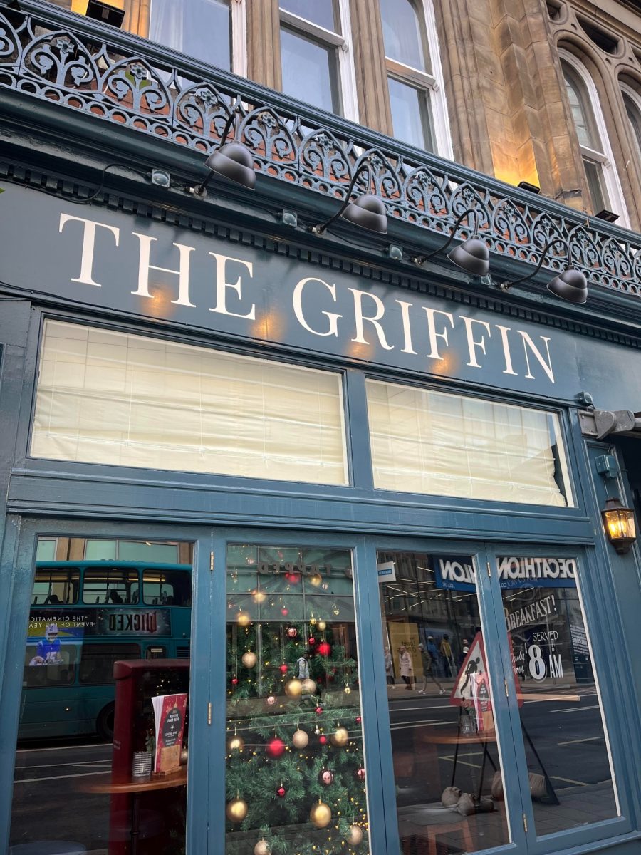 Front of The Griffin Pub