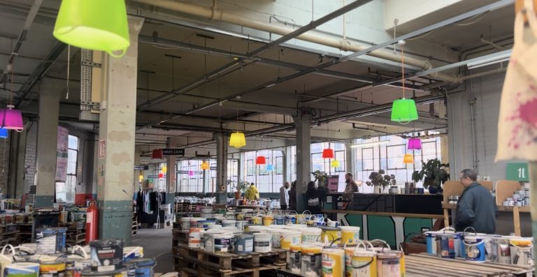 a paint shop
