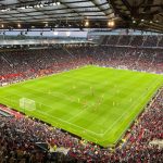 Old Trafford pitch high up