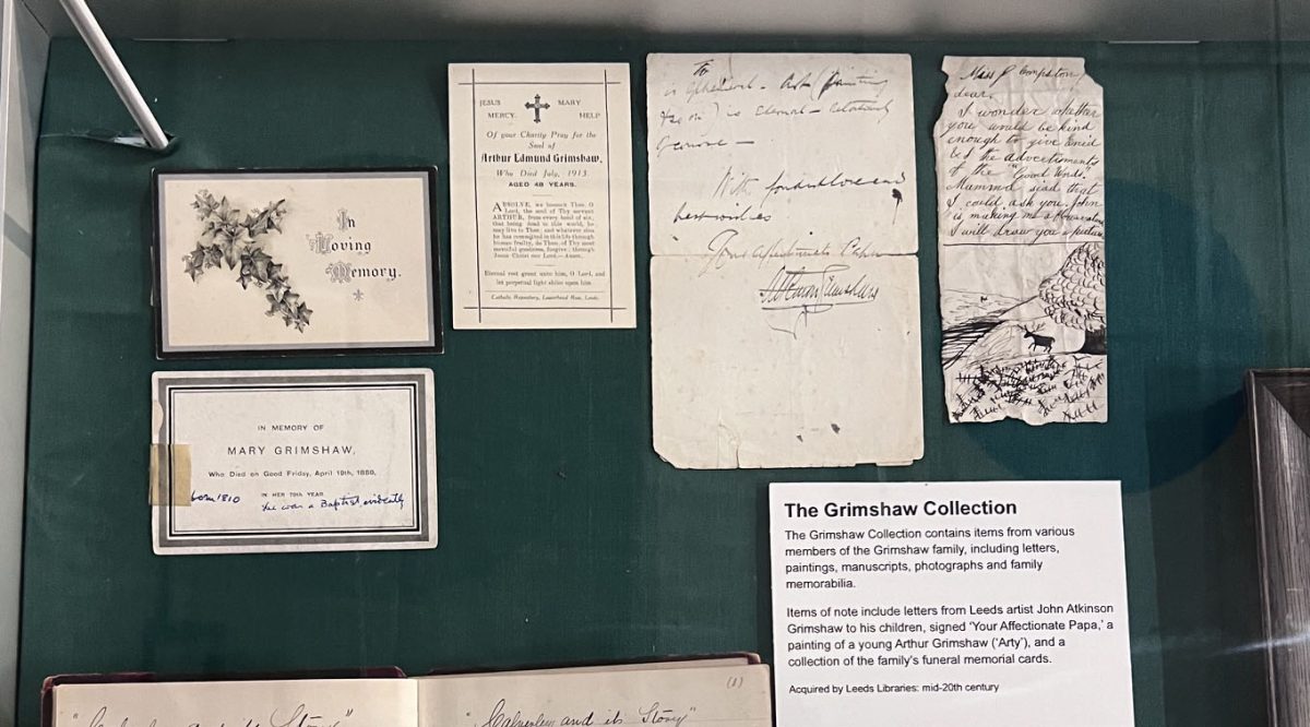 Hand-written letters from the Grimshaw Collection