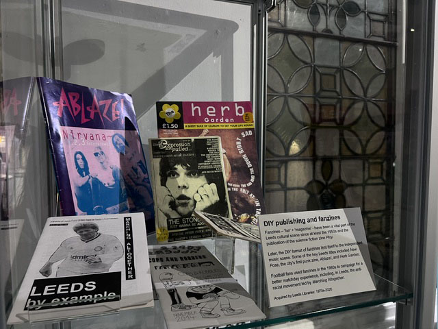 Fanzines in Leeds Central Library